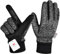 Winter Gloves for Men Women,-10°F 3M Thinsulate Thermal Coldproof Touchscreen Warm Gloves,Anti-Slip Road Bike Cycling Gloves for Skiing Riding Running Hiking Driving-Dark Grey-M
