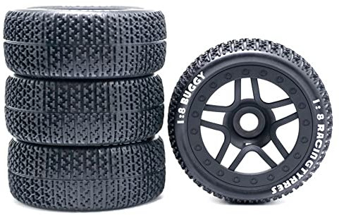 Hoirpeory Mm 1/8 RC Offroad Reifen Rad 17 Mm Sechskant für ARRMA Redcat Team Hobao