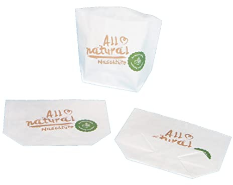 500 Snack Bodenbeutel Snackbeutel Naschtüte 14+5,5x10,5cm fettdicht für Popcorn Mandeln Gummitiere etc. - Inkl. VerpG in D