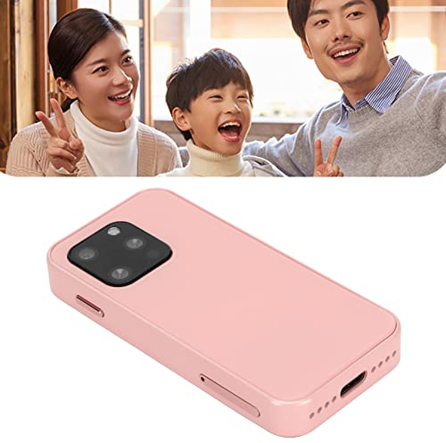 Smartphone Mini Tamaño 2.5 Pulgadas,Pequeño Mini Smartphone, Teléfono Móvil Ligero Pantalla Táctil HD para Trabajar 1 GB de RAM 8 GB ROM,(Rosa), Teléfonos Móviles Prepagados Teléfono Intel