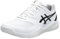 ASICS Herren Gel-Dedicate 8 Clay Sneaker, Weiss/SCHWARZ, 44.5 EU