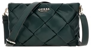GUESS Zaina Top Zip Crossbody Bag Forest