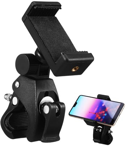 FUNOMOCYA Tablet Microphone Tablet Holder for Microphone stand 360° Swivel Mic Music Stand Phone Holder Compatible Mini And All Smartphone