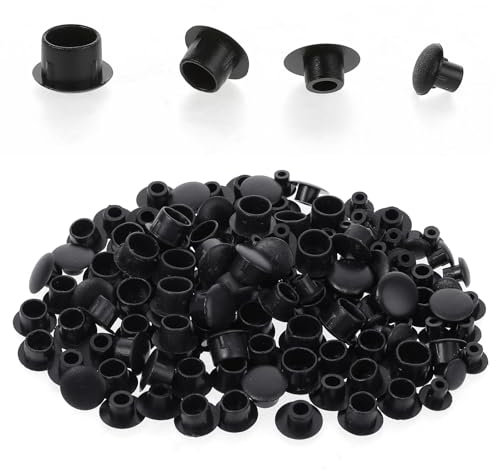 120 tapones de plástico para agujeros de estante, tapas de agujero redondo, tapa de gabinete, armarios, estantes, muebles, clavijas, clavos, tornillos, agujeros de perforación, tapas de 5 mm/6 mm/8 mm