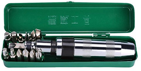 14 Pcs 1/2 Impact Screwdriver Set Kit Giravite/Cacciavite a percussione/ad impatto con accessori