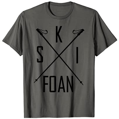 Skifoan Schifoan Skifahren Skilaufen Apres Ski Skisport BERG T-Shirt
