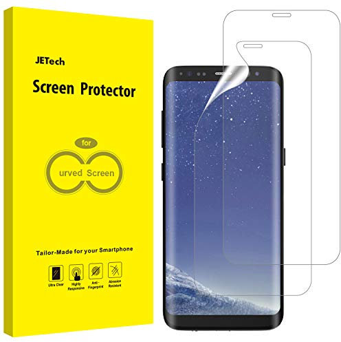 JETech Screen Protector for Samsung Galaxy S8 Plus S8+, TPU Ultra HD Film, Case Friendly, 2-Pack