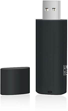 Mini Digital Diktiergerät | Profesionelles Aufnahmegerät | 20 Stunden Akku |16GB - 192 Stunden Aufnahmekapazität | One-Touch Aufnahme | USB Memory Stick für Vorlesung, Interview, Meeting usw