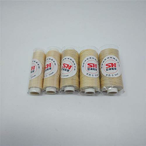 Rigging Threads for Model Ship Making Choice of Colour/Size -50M (Beige,0.65mm)