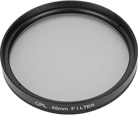 Filtro Polarizzatore Circolare Filtro Obiettivo CPL Filtro Polarizzatore Fotocamera DSLR per per/per Nikon/per/per/per Fotocamera per per Fuji(55mm)