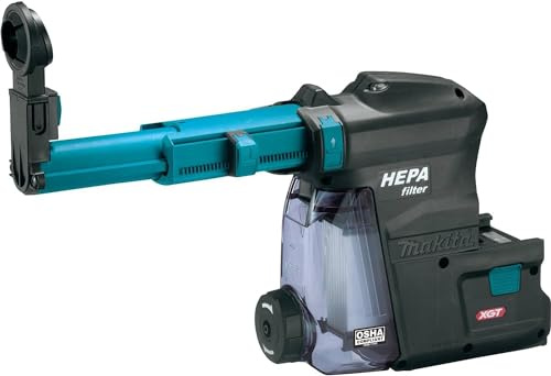 Makita DX12 Dust Extractor Attachment with HEPA Filter Cleaning Mechanism