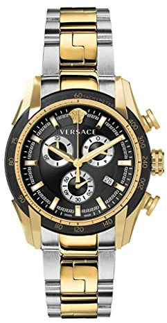 Versace Herren Uhr Armbanduhr Chrono V-RAY VE2I00421 Edelstahl