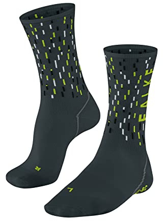 FALKE Unisex Fahrradsocken BC Impulse Peloton U So Funktionsmaterial antiblasen 1 Paar, Grau Steel Grey 3583, 42-43