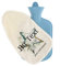 STEMPEL-FABRIK – personalisierte Wärmflasche mit Bezug – Motiv Stern grün – kuscheliger Wärmflaschenbezug mit Wunschtext gestalten – Geschenkidee zu Weihnachten für Kinder & Erwachsene (800 ml)