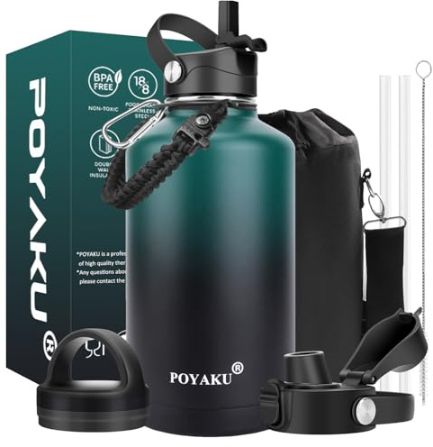 POYAKU Insulated Beverage Bottle