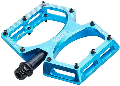 TATZE Contact CNC Plattformpedale L blau