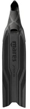 MARES X-Wing Short Freediving Fins | Durable High-Performance Swimming Flippers for Freediving & Spearfishing, Black, 42