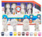 Paw Patrol Paint Your Own Model Set with Chase Marshall Rubble & Skye Kids Craft Painting Kit