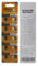 SIMPLETEK - 10x Batteria 1.5V LR41 AG3 | Pila A Bottone per orologi, termometri e piccoli dispositivi elettronici | Confezione da 10 pile