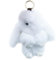 Xsclpomddy Süße Groß. Plüsch Hase Schlüsselanhänger Plüsch-Häschen 7in Schlüsselanhänger Pom Poms Taschenanhänger Handtasche Autoschlüssel Dekoration,white