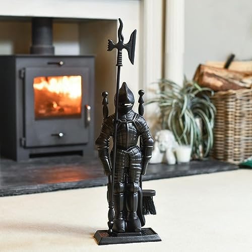 Heavy Duty Cast Iron Black Knight Companion Set