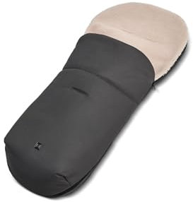 Moon Premium Baby Fußsack 96x40 cm & Windel Blaubaer | Warmer Winterfusssack herausnehmbares Teddy Fell, waschbar | Universal Kinderfusssack Für Kinderwagen Buggy | Ideale Wärmeisolierung ab Geburt