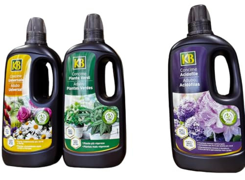 Offerta! concime universali Kb 1lt più concime per piante acidofile kb 1lt e in omaggio un concime da 1lt per piante verdi