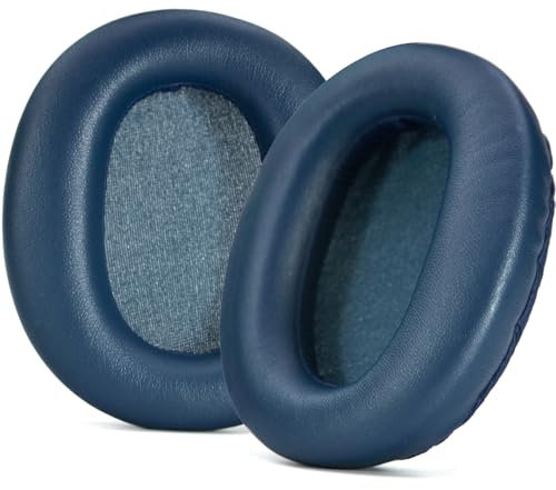 Earpads Ear Cushions for Sony WH-CH720N, Replacement Ear Pads Headphone Cover with Softer Memory Sponge Protein Leather, Noise Isolation Ear Cups Headset Earmuff Sleeve Repair Parts (Blue)