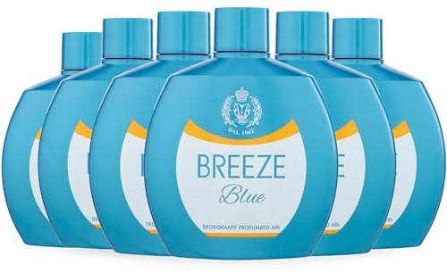 BREEZE | Deodorante Squeeze Blue, 6x100 ml