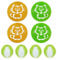 COWANIEE 8 Pcs Pet Hair Remover Washing Machine Set, Resuable Laundry Pet Hair Catcher