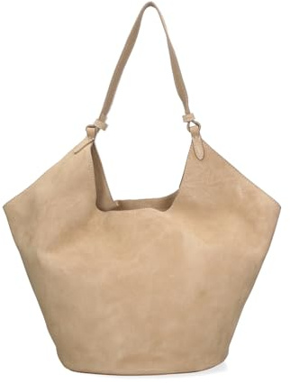 Gave Lux GLX22777623FBG-PARENT Damen-Schultertasche aus echtem Leder Made in Italy 27 x 38 x 21,5 cm