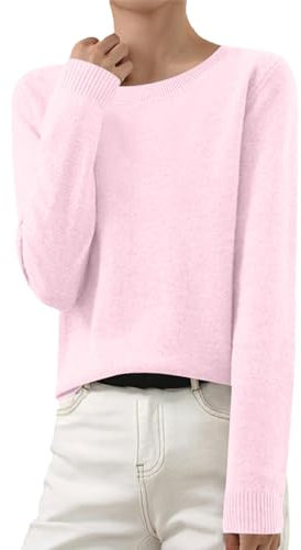 Pull Cachemire Femme 2025 Hiver Chic Chaud Pas Cher Rayé Ample Mode Pullover Col Rond Col V Oversize Hauts Manche Longue Pulls LéGer Elástique Top Tricoté Pull en Tricot Vetement Femme Solde