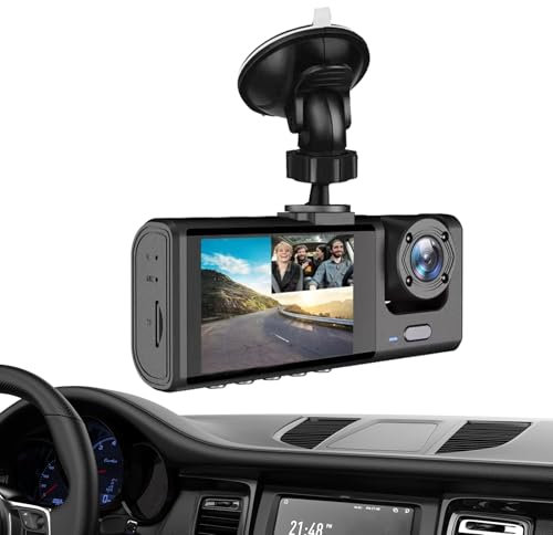 Camera Da Tabellone Automatico, Fotocamera Frontale Per Telecamere Per Auto A Visione Di Auto Da Auto Telecamera Frontale Automatica, Fotocamera Di Registrazione Per Auto Con Schermo, Migliorarti