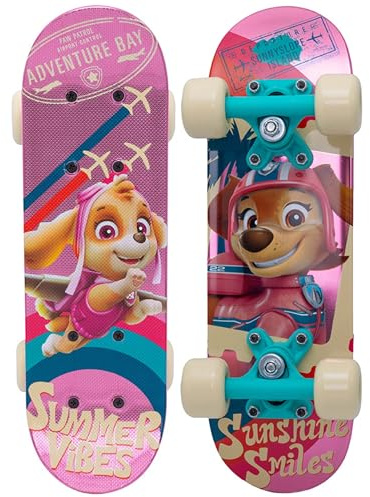 Minnie Mouse Skateboard, rutschfestes Deck, leicht, stabil bis 20 kg, 42 cm