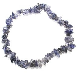 HiJet Iolith Chakra Chips Armband negative Ionen Provider Chakra Stretch Balancing positive Energie Aura Geschenk metaphysischer Frieden göttliche spirituelle Liebe Harmonie Glück