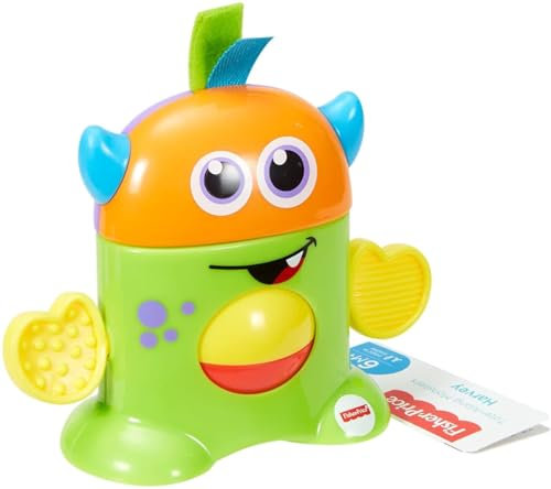 Fisher-Price FHF81 Tote-Along Monster, Multicolor