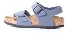 Birkenstock New York Sandales avec bracelet de cheville, Noir , 32 EU
