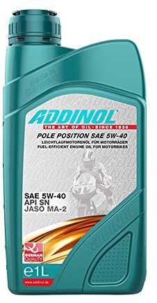 Addinol Motoröl Motorenöl Motor Motoren motor oil engine oil Pole Position SAE 5W-40 1L Motorrad 72403307