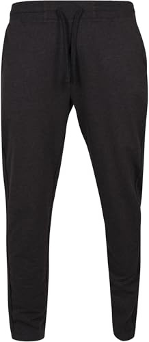 Build Your Brand Terry Jogging Long Pants - Farbe: Charcoal (Heather) - Größe: S