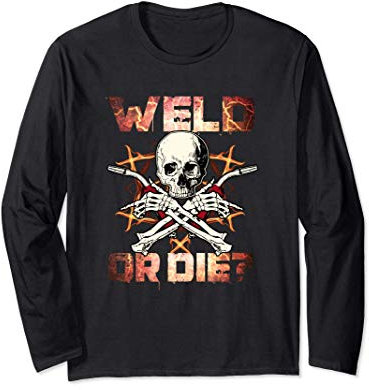 Soldador de soldadura de la soldadura divertida Manga Larga