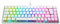 Roccat Vulcan II Mini 65% Optical Gaming Tastatur (DE-Layout), RGB-Beleuchtung, abnehmbares Kabel, Aluminiumoberfläche, weiß, ROC-12-061