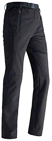 Mens Softshell Trousers Waterproof Golf Trousers Snow Ski Fleece Lined Outdoor Walking Hiking Pants Winter Overtrousers Grey01