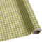 DéVa Wachstuchtischdecke kariert hellgrün in 1,4m Breite (Meterware) - PVC Wachstuch - Outdoor und Indoor Tischdecke