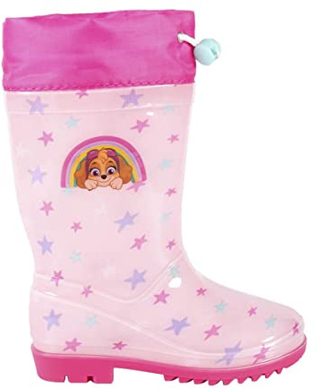 CERDÁ LIFE'S LITTLE MOMENTS Gummistiefel Mädchen mit verstellbarem Gummizug für besseren Tragekomfort und minimales Wassereindringen, Rosa, 23 EU