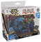 Super Impulse 5502B Yu Gi Oh Sehr detaillierte bewegliche Figuren, Set enthält 9,5 cm blauäugiger weißer Drache und Torwächter