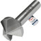 AM-Zerspanungstechnik Fraise conique DIN 335 - 25 mm - 120° - 24 coupes, poncé radialement - HSS - Universelle - Bois, Métal