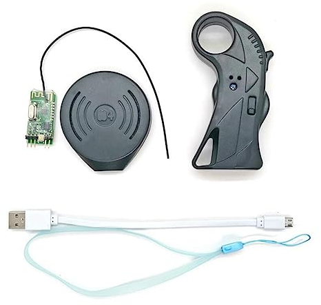 yilin 2,4-GHz-Mini-Fernbedienung, Kabelloses Laden für Elektrisches Surfbrett- und Skateboard-Controller-Zubehör