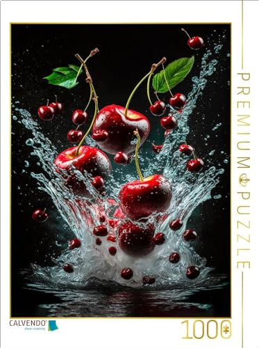 CALVENDO Puzzle Kirschen | 1000 Teile Lege-Größe 64 x 48 cm Foto-Puzzle für glückliche Stunden