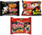 Samyang 3x Buldak Ramen Hot Chicken & 2-fach Spicy Chicken & 3-fach Spicy Chicken Set Probierpaket Stir Fry Noodles Geschenkset (3x140 g)