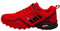 Ablovo® Damen Herren Sportschuhe Sneaker Turnschuhe Laufschuhe Freizeit Schuhe 36-46 (Rot-Schwarz, EU Schuhgrößensystem, Erwachsene, Herren, Numerisch, M, 46)